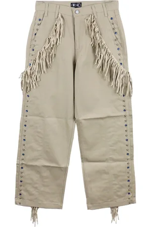 THUG CLUB Castle Cowboy fringed trousers