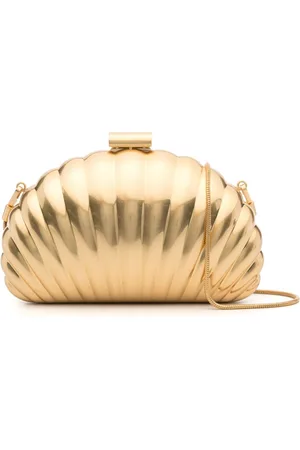 Simkhai Monet shell-motif clutch bag