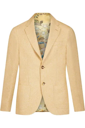 Etro Single-breasted wool blazer