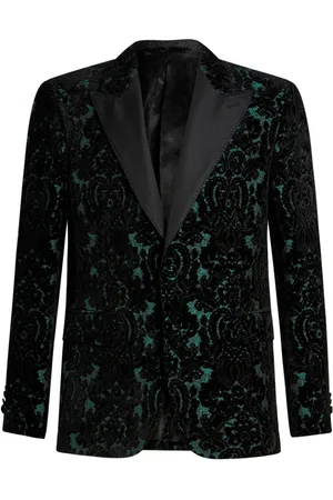 Etro Brocade velvet blazer