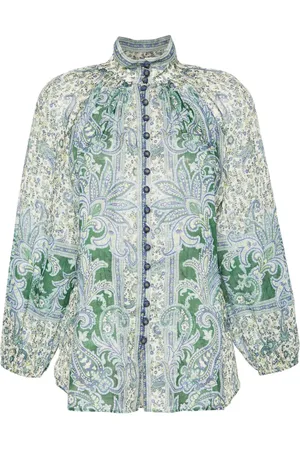 ZIMMERMANN Ottie paisley-print blouse