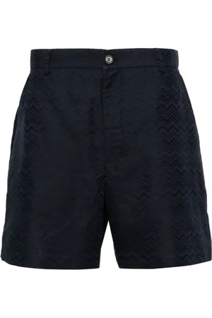 Missoni Chevron-jacquard chino shorts