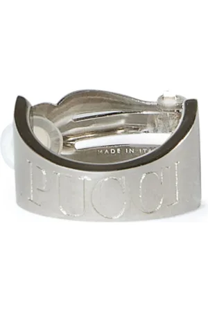 Puccini Crush logo-debossed earcuffs (set of three)