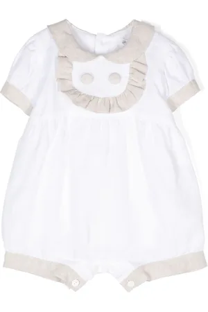 JESURUM BABY Ruffle-detail linen body