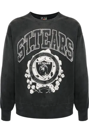 SAINT MXXXXXX Logo-print cotton sweatshirt