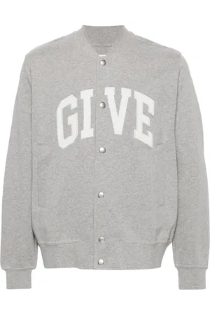 Givenchy M??lange-effect cotton track jacket