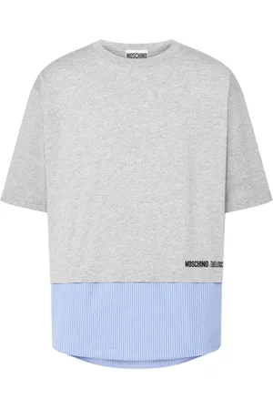 Moschino Panelled cotton T-shirt