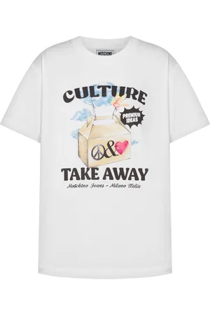 Moschino Graphic-print cotton T-shirt