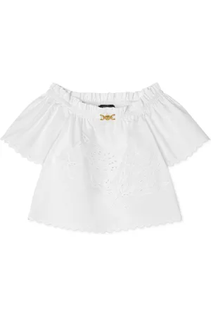 VERSACE Sangallo embroidered shirt
