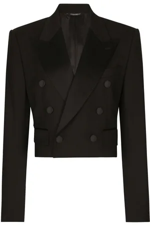 Dolce & Gabbana Double-breasted cropped blazer