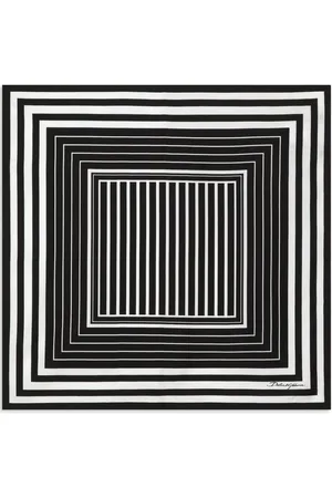 Dolce & Gabbana Striped silk scarf