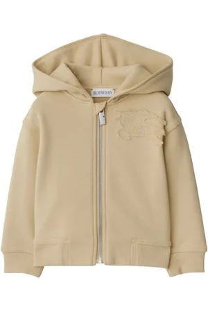 Burberry Equestrian Knight zipped cotton hoodie