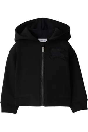 Burberry Equestrian Knight-appliqu?? cotton hoodie