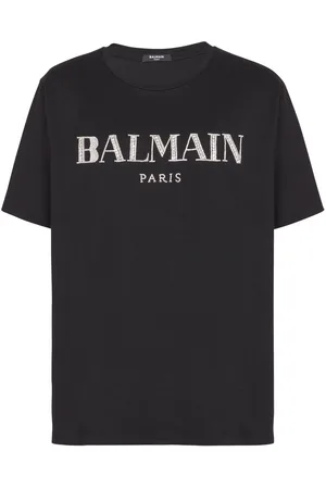 Balmain Vintage crystal-embellished T-shirt