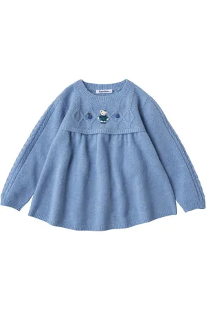 Familiar Appliqu??d wool jumper