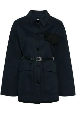 Dorothee Schumacher Belted cotton shirt jacket