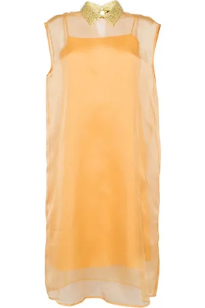 Fabiana Filippi Silk-organza midi dress