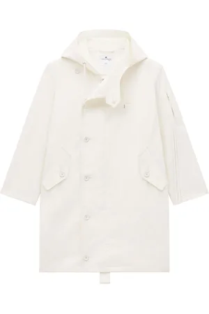 Courrèges Stretch-cotton hooded parka