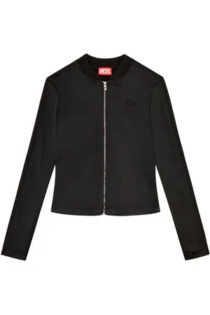 Diesel Oper logo-embroidered jacket