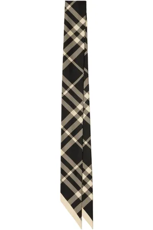 Burberry Nova Check silk scarf