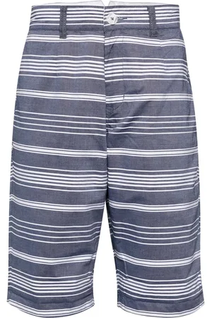PRIVATE STOCK The Reign striped cotton shorts