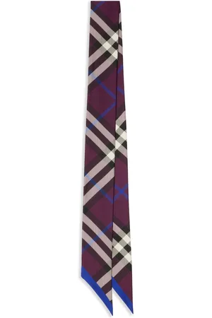 Burberry Nova Check silk scarf