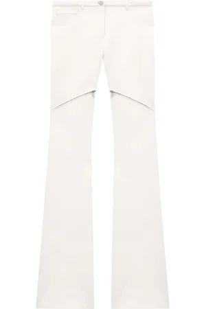 Courrèges Ellipse zipped twill trousers