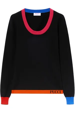 Puccini Colour-block jumper