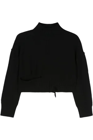 Maison Margiela Cut-out cropped jumper