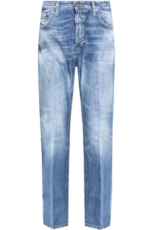 Dsquared2 Logo-patch cotton jeans