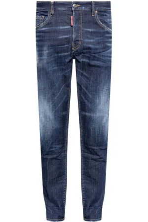 Dsquared2 Logo-patch cotton jeans