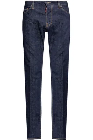 Dsquared2 Panelled slim-cut jeans