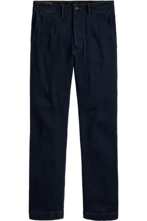 Ralph Lauren Straight-leg cotton trousers