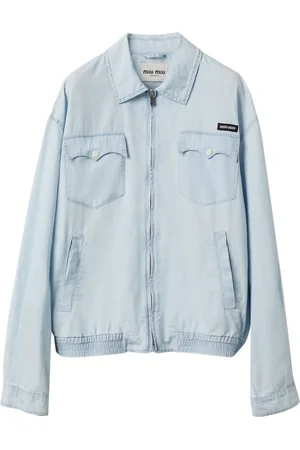 Miu Miu Chambray blouson jacket