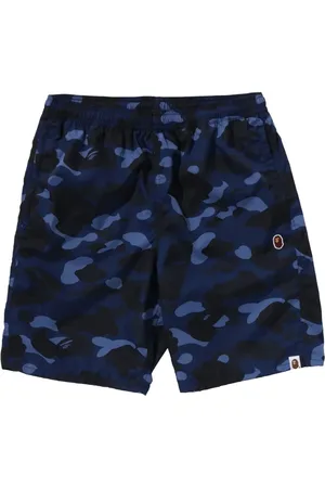 A Bathing Ape Camouflage-pattern swim shorts
