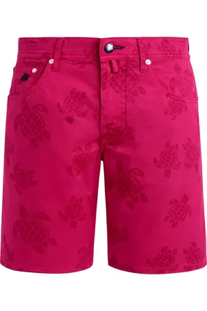 Vilebrequin Logo-print cotton-blend shorts