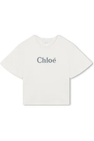 Chloé Slogan-print cotton T-shirt