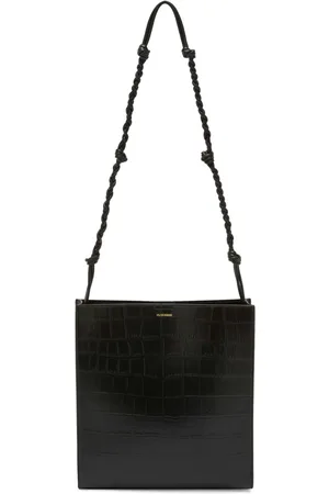 Jil Sander Tangle leather crossbody bag