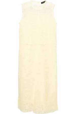 Fabiana Filippi Sleeveless lace midi dress