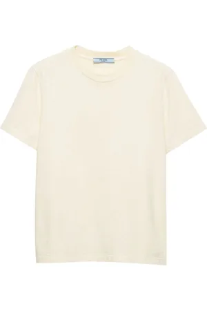 Prada Triangle-logo jersey T-shirt