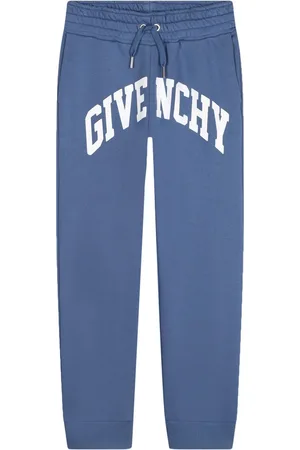 Givenchy Logo-print cotton-blend trousers