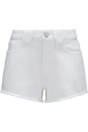 Perfect Moment Denim cotton mini shorts