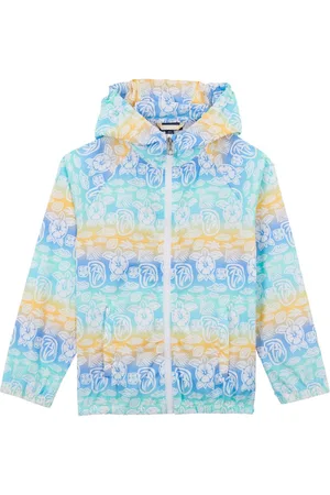 Vilebrequin Tahiti Turtles hooded windbreaker