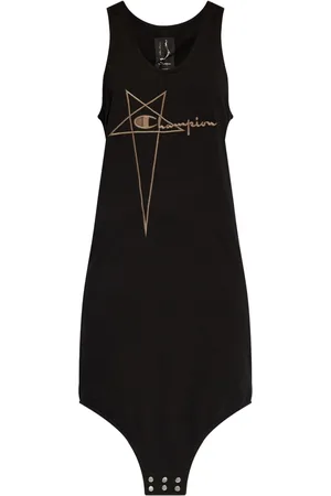Rick Owens Basketball sleeveless dress