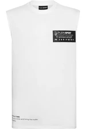 Philipp Plein Logo-print sleeveless T-shirt