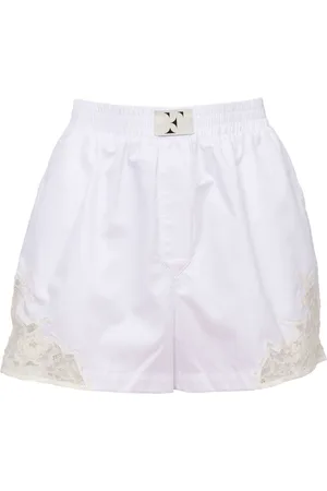 FLEUR DU MAL Poplin boxer shorts