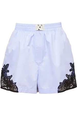 FLEUR DU MAL Poplin boxer shorts