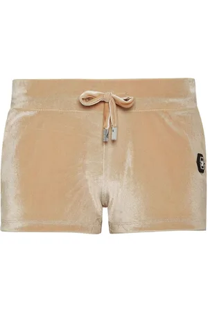 Philipp Plein Rhinestone-embellished drawstring shorts