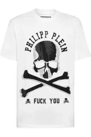 Philipp Plein Skull crystal-embellished T-shirt
