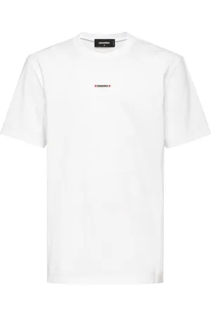 Dsquared2 Logo-patch cotton T-shirt
